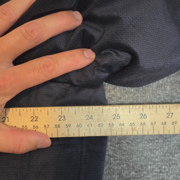 Pronto Uomo Blazer Men's Size 3XLT Blue Suede Sport Coat 2 Button Double Vented - Picture 9 of 11